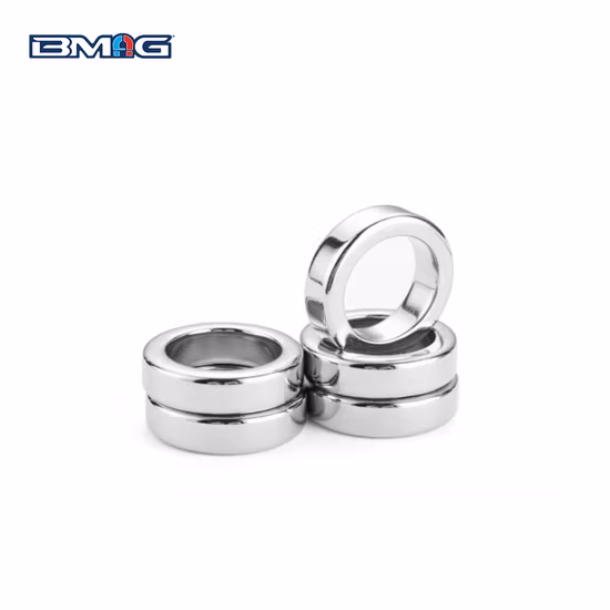 Magnete permanente per altoparlante permanente al neodimio con vaso circolare ad anello industriale super resistente