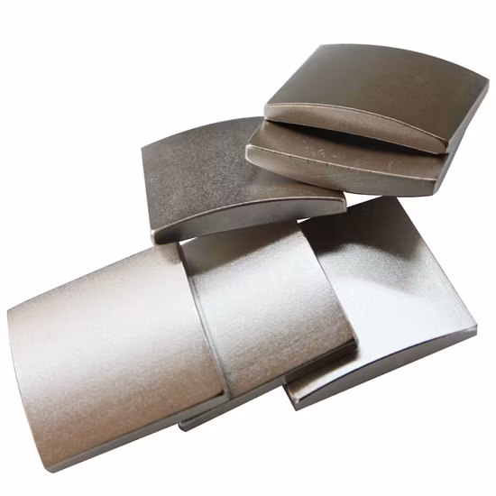 Produzione di magneti NdFeB ad arco di alta qualità per motori in Cina