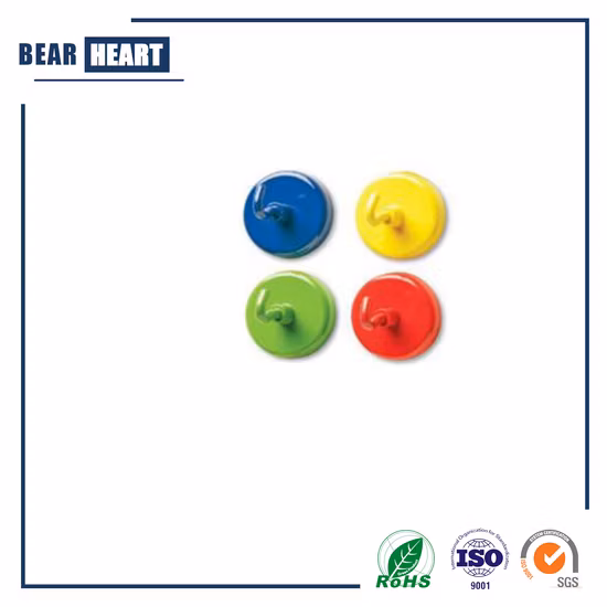 Magnete Cina Forte gancio magnetico al neodimio, ganci magnetici colorati personalizzati